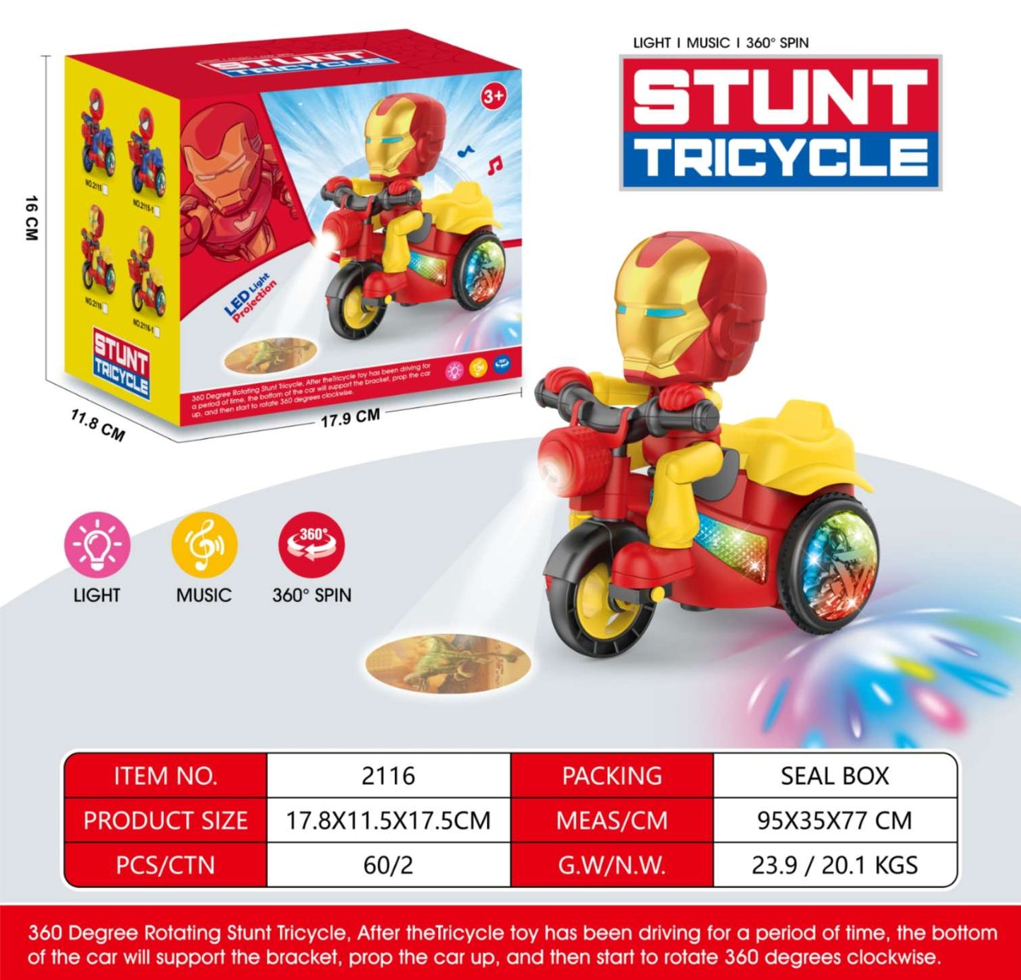 Stunt Tricycle