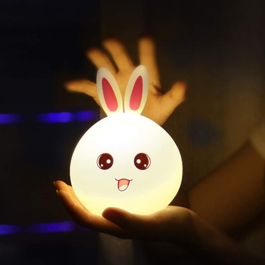 Round Rabbit Night Lamp